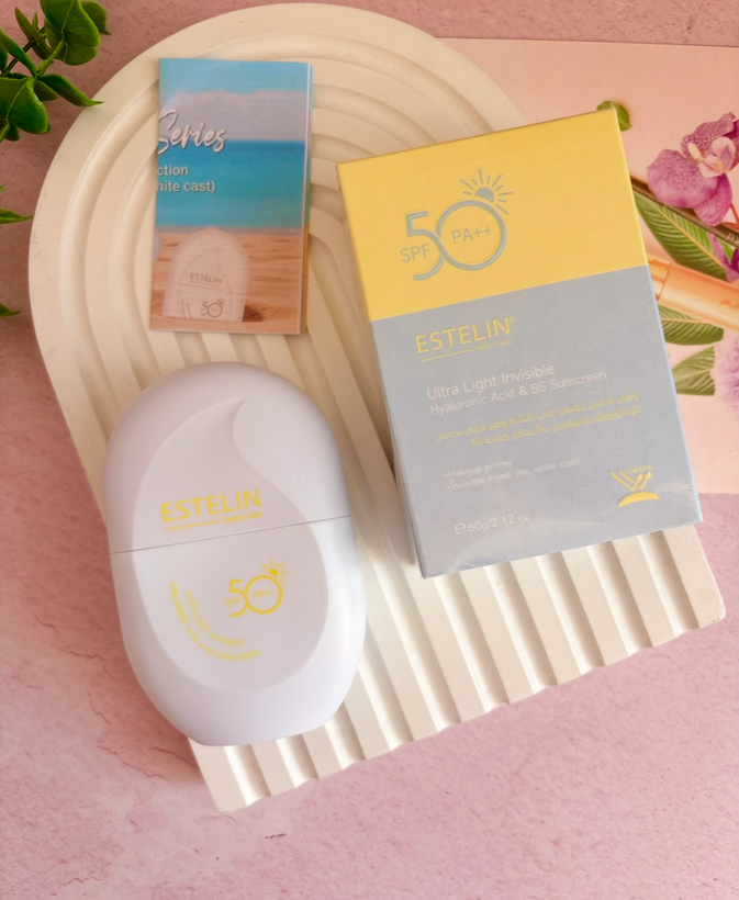 ضدآفتاب جدید استلین با و ۸۰ و spf 50 مدل آبی و صورتی