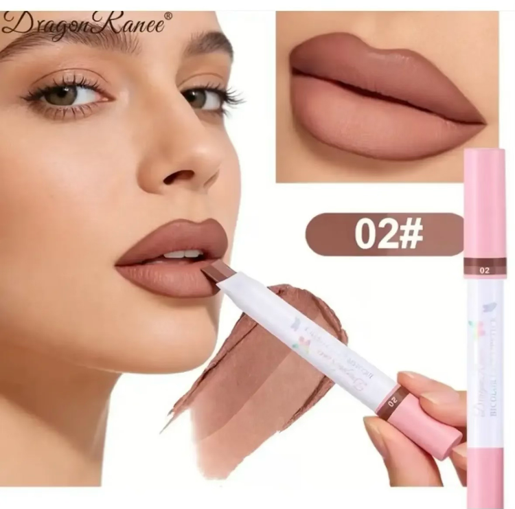 رژ استیکی آمبره دراگون مدل ۲۰۲۶ دورنگ